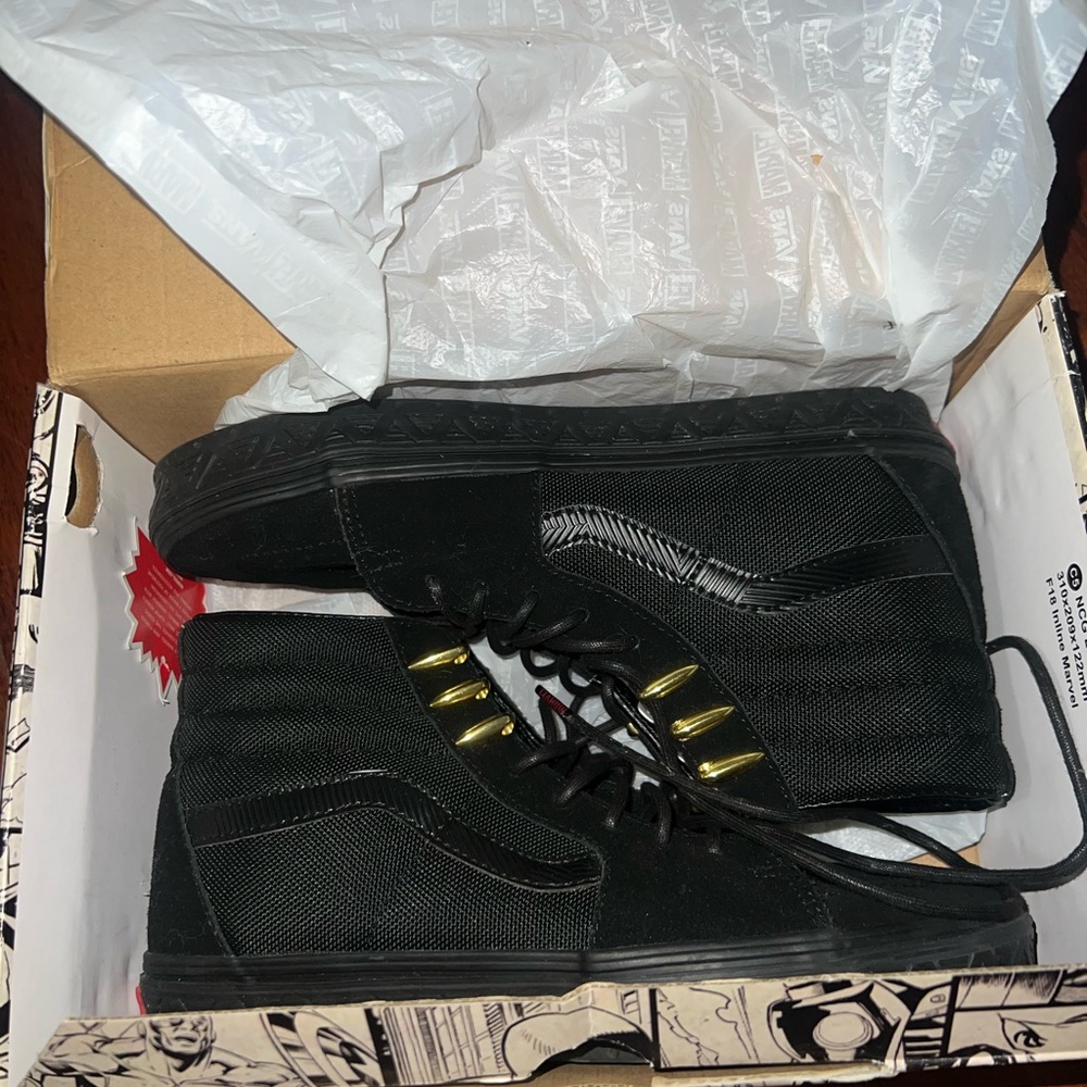 Vans Sk8-Hi X Marvel Black Panther